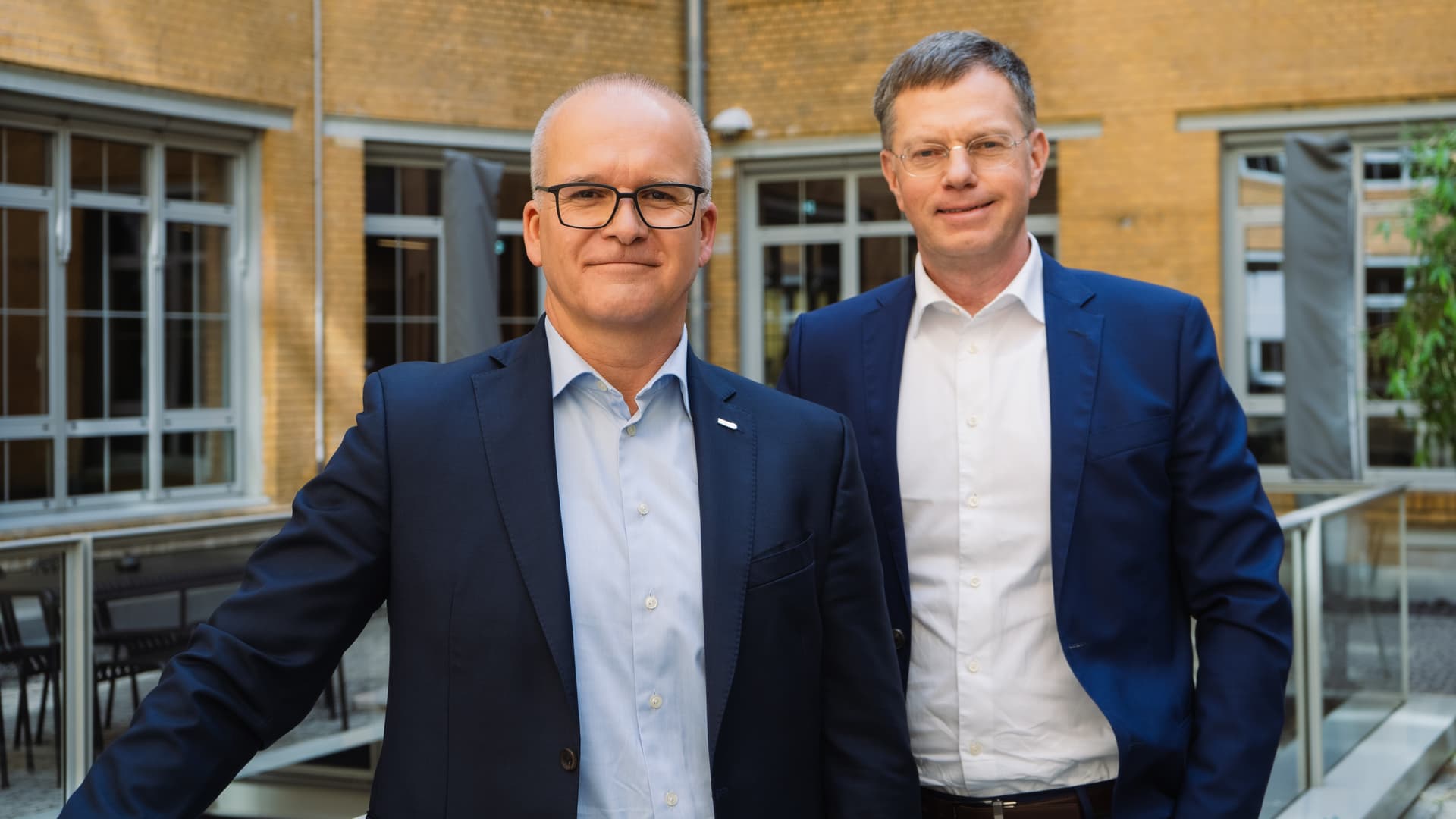 Jan Welsch und Heinz-Günter Scheer