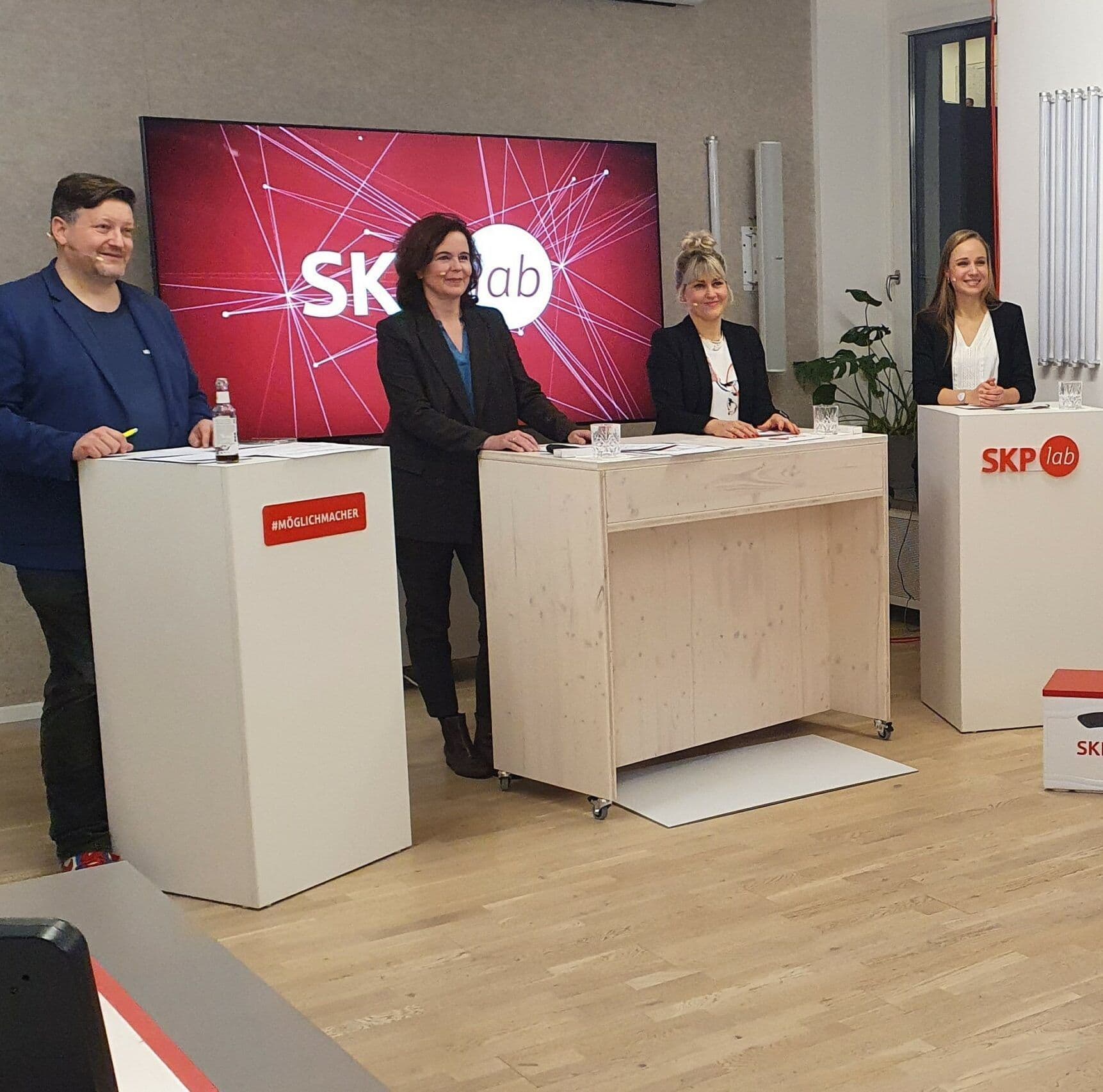 Panel Gespräch zwischen Forum Klimapartner und Berlin Hyp