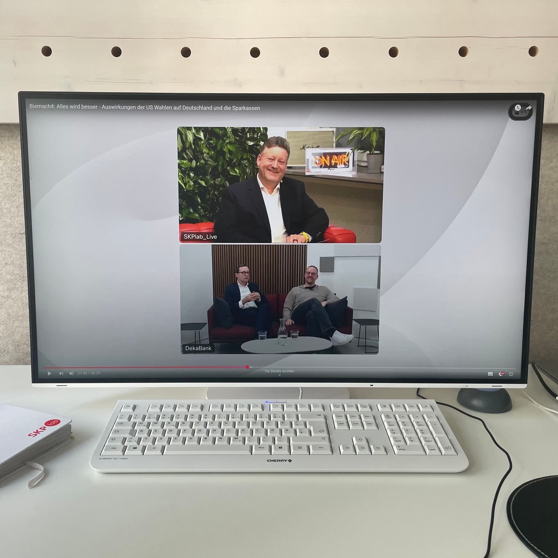 Gespräch mit Dr. Ulrich Kater und Dirk Huesmann zum Thema Wirtschaft im Wandel