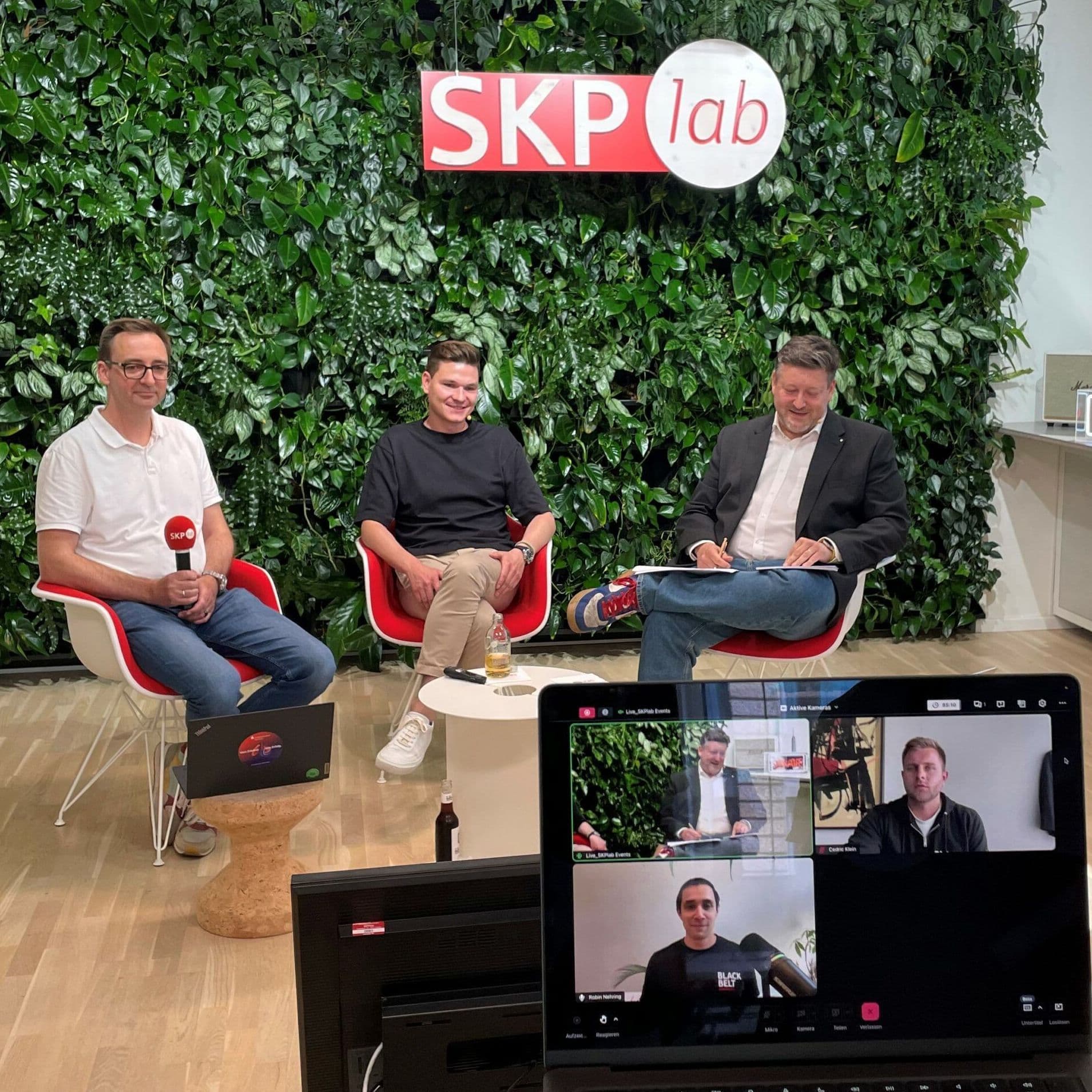 Gespräch mit Mathias Hütter, Cedric Klein, Robin Nehring und Hendrik Hoffmann