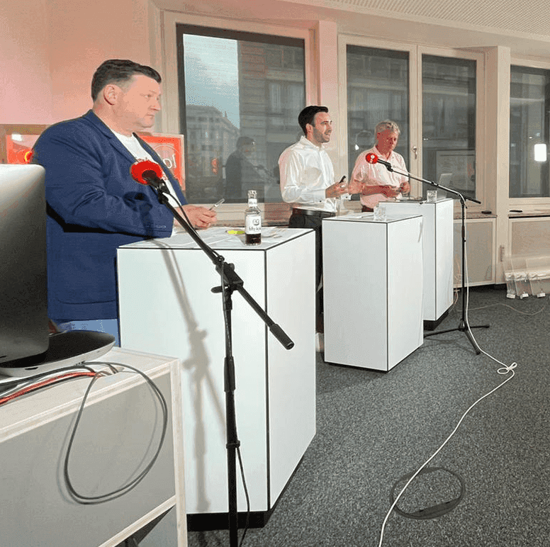 Meeting über Produktivität während der Pandemie
