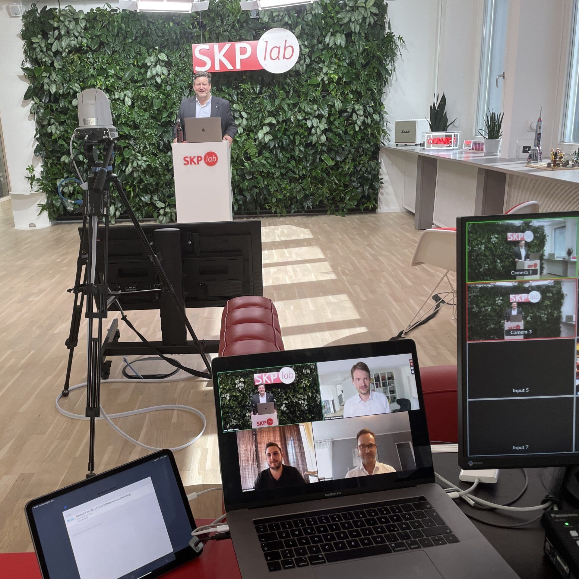 Behind the Scenes zum Talk über social recruiting