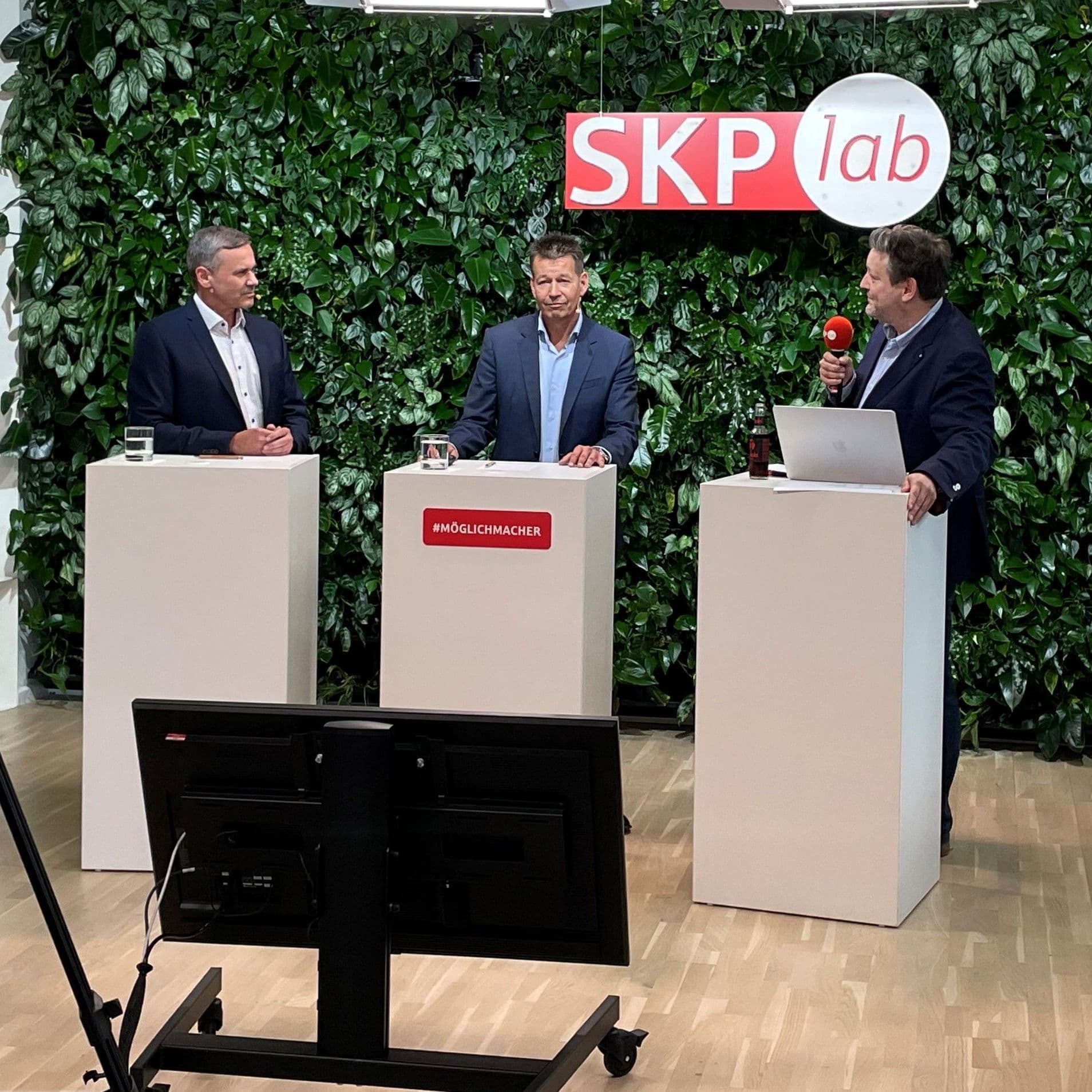 Podiumgespräch mit Tim Hofmann und Martin Kutschka