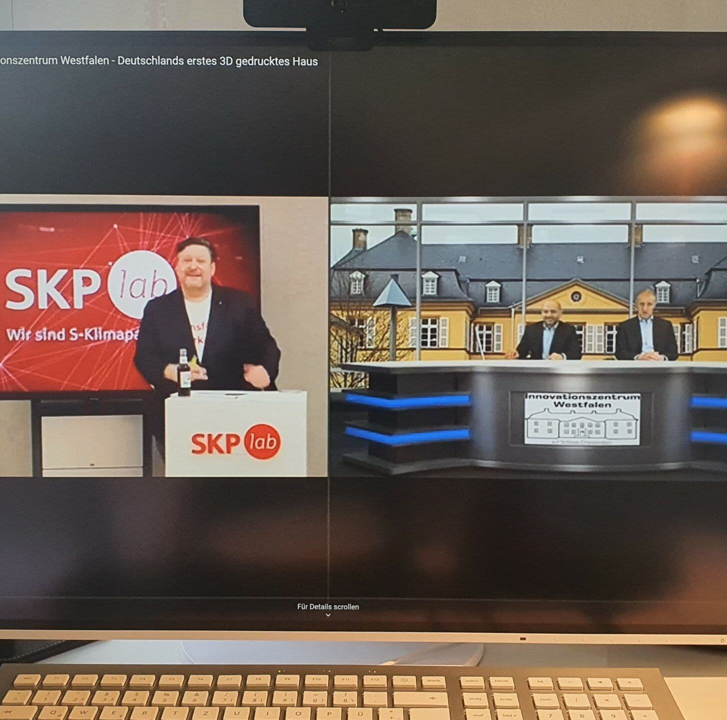 Digitales Gespräch mit  Georgios Staikos und Dr. Karl-Uwe Strothmann