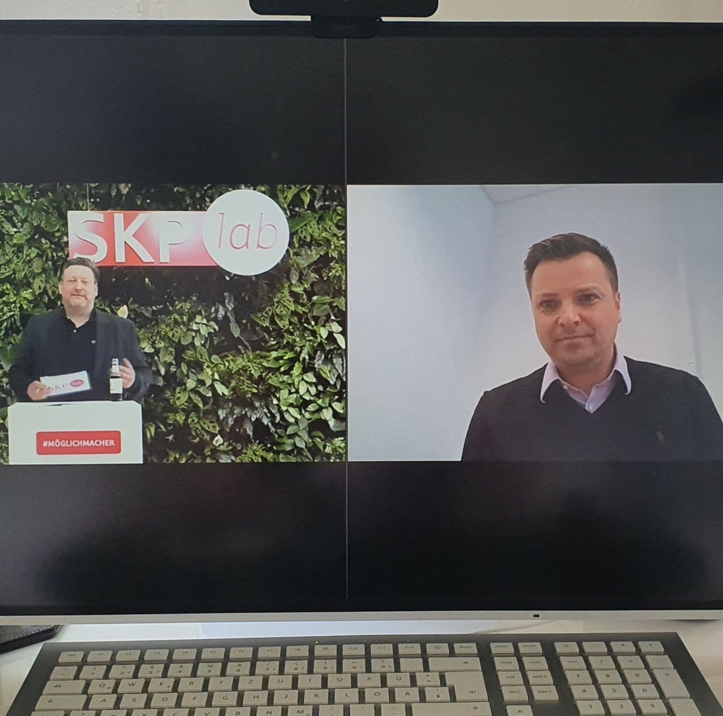 Livecall mit Lars M. Heitmüller und  Benjamin Henle