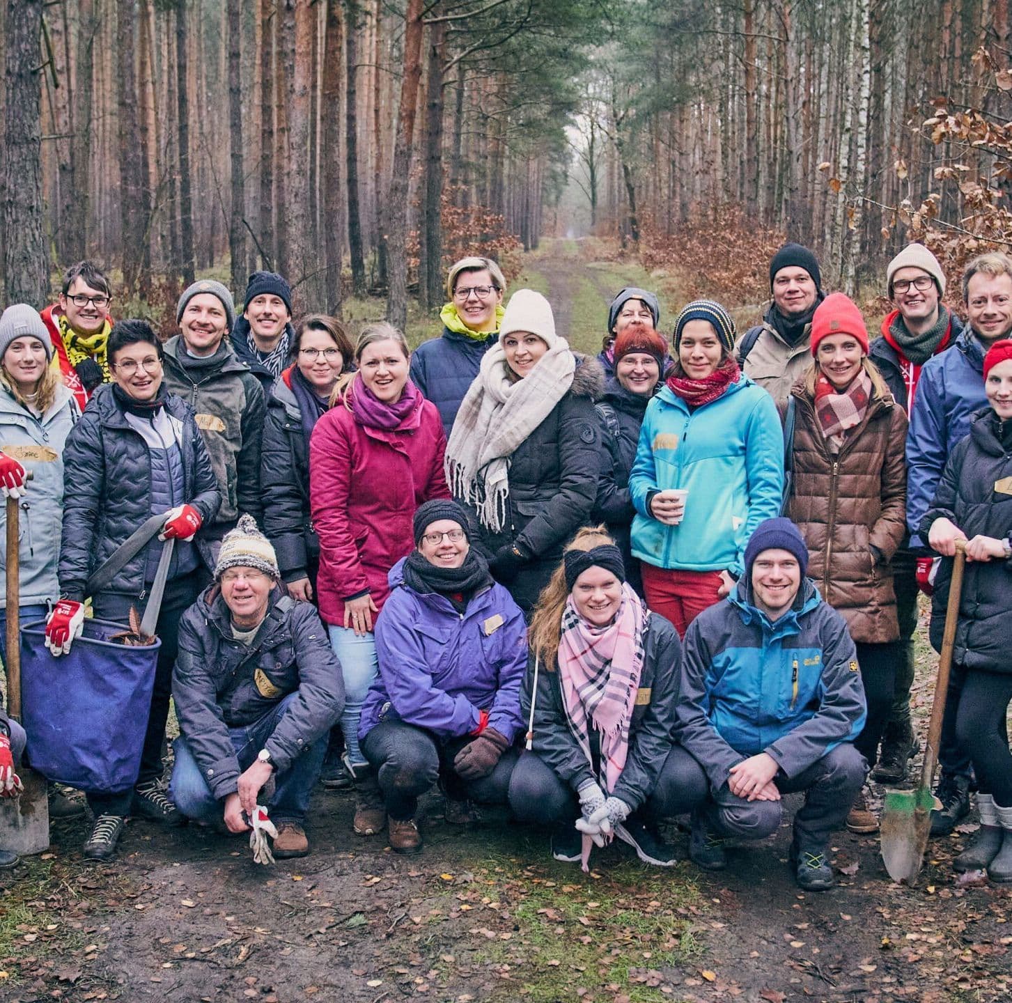 Gruppenbild Baumpflanzaktion