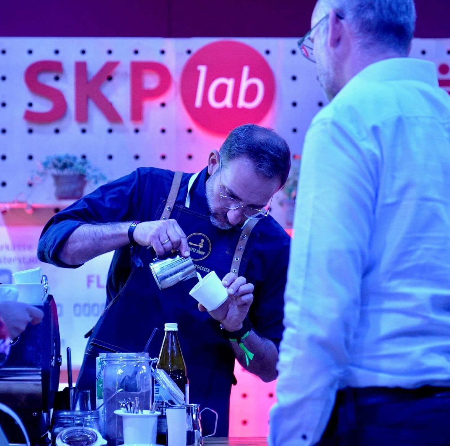 Barista beim Scope Business Festival