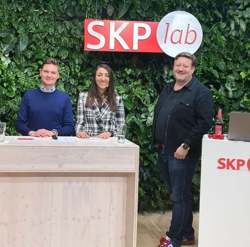 Panel Gespräch mit Pavlina Popova und Mathias Hütter